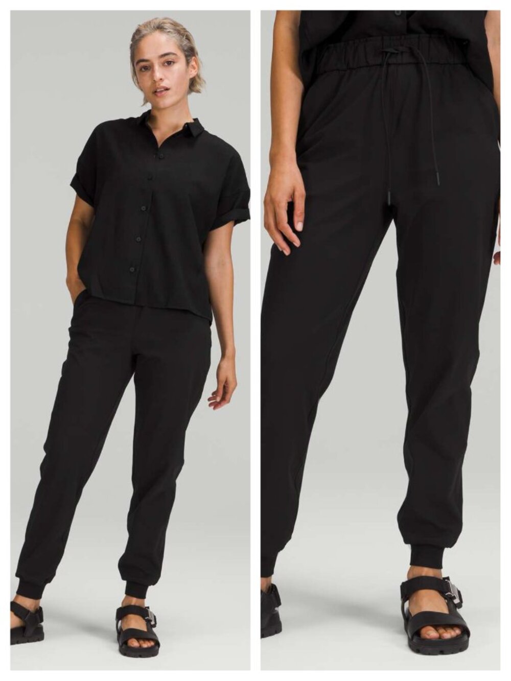 Lululemon Stretch High-Rise Jogger 10 Black